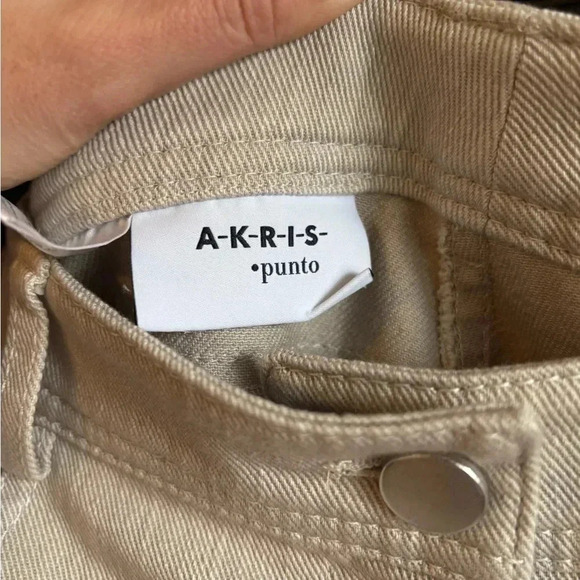 AKRIS punto Cotton Stretch Bootcut Pants - Picture 3 of 4